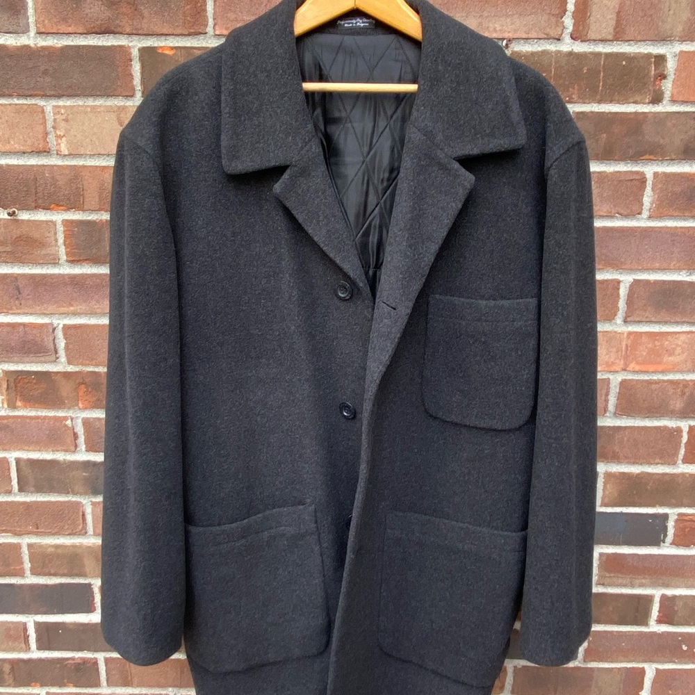 Kenneth Cole Reaction Charcoal Pea Coat